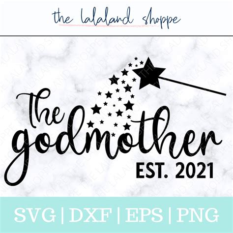 Download Free Godmother SVG Printable Cut Files
